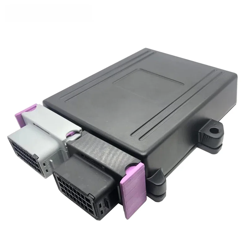 1 Set 2-gaats 24-pins aluminium auto LPG ECU zwarte behuizing controller case met PCB connector en aansluitklemmen - afbeelding 2