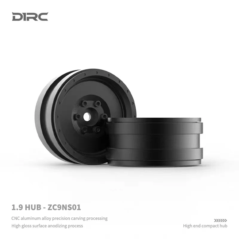 4pcs D1RC 1.9 Beadlock Ruota Rim Per tutte le 1:10 1:8 Crawler Traxxas TRX-4 TRX4 RC4WD D90 D110 TF2 Assiale SCX10 90046