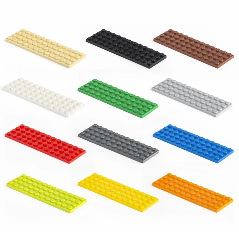 Paremploy3029-Jouet de château de nuits de construction, plaque de briques, accessoires de planche, 15 pièces, 4x12