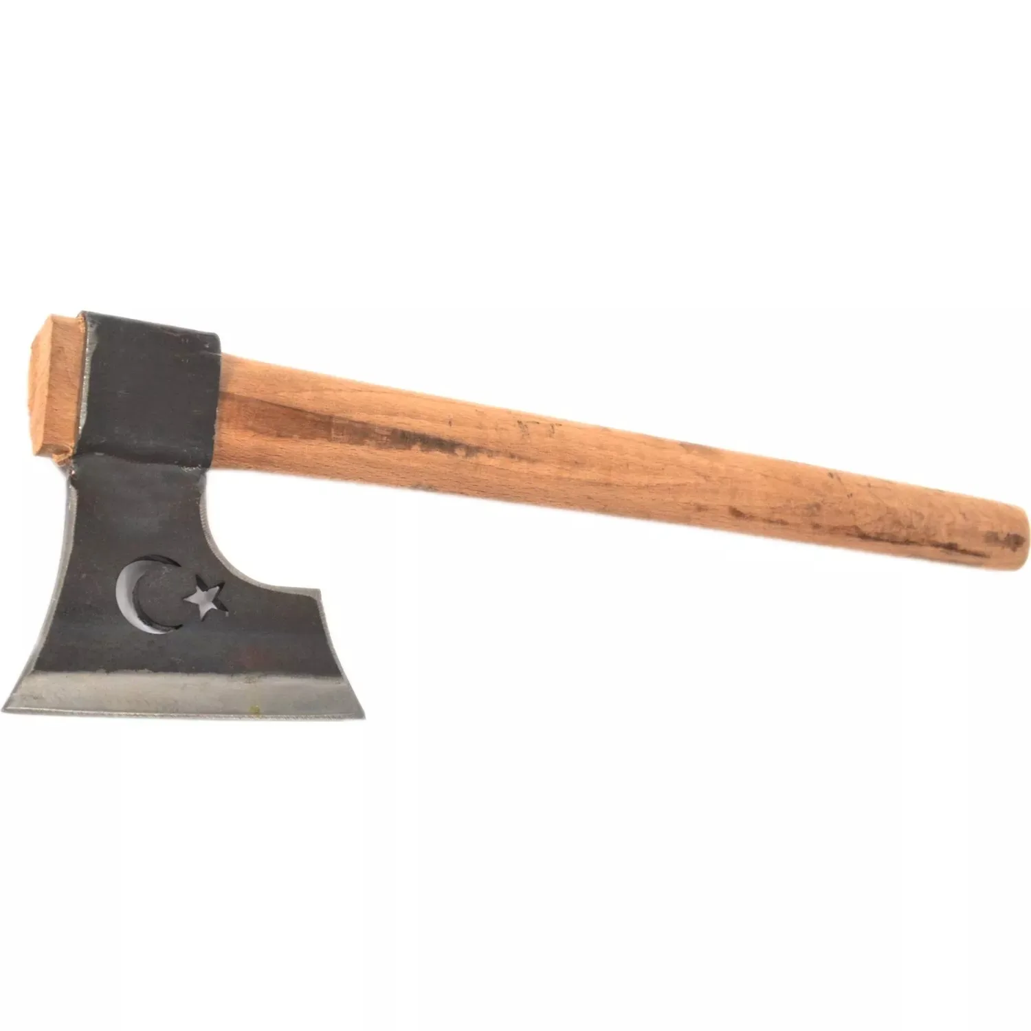 

Moon Star Wooden Handle Axe 45 cm / 17.7 inc 620 gr / 21.8 ounces Camping Survival Tactical Hunting