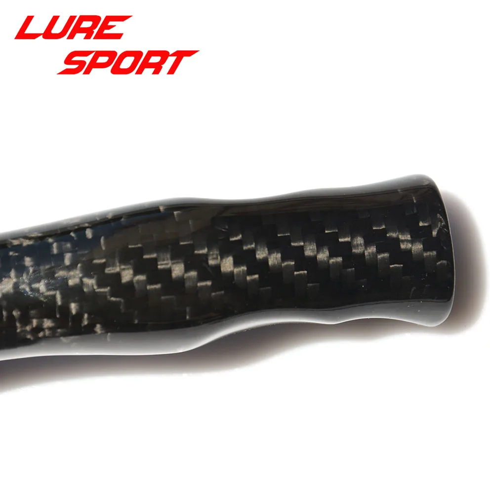 Imagem -04 - Luresport-punho Traseiro de Carbono com Passo Dedo Forma Rod 3k Woven Faça Você Mesmo Acessório de Reparação Componente de Construção 108 mm