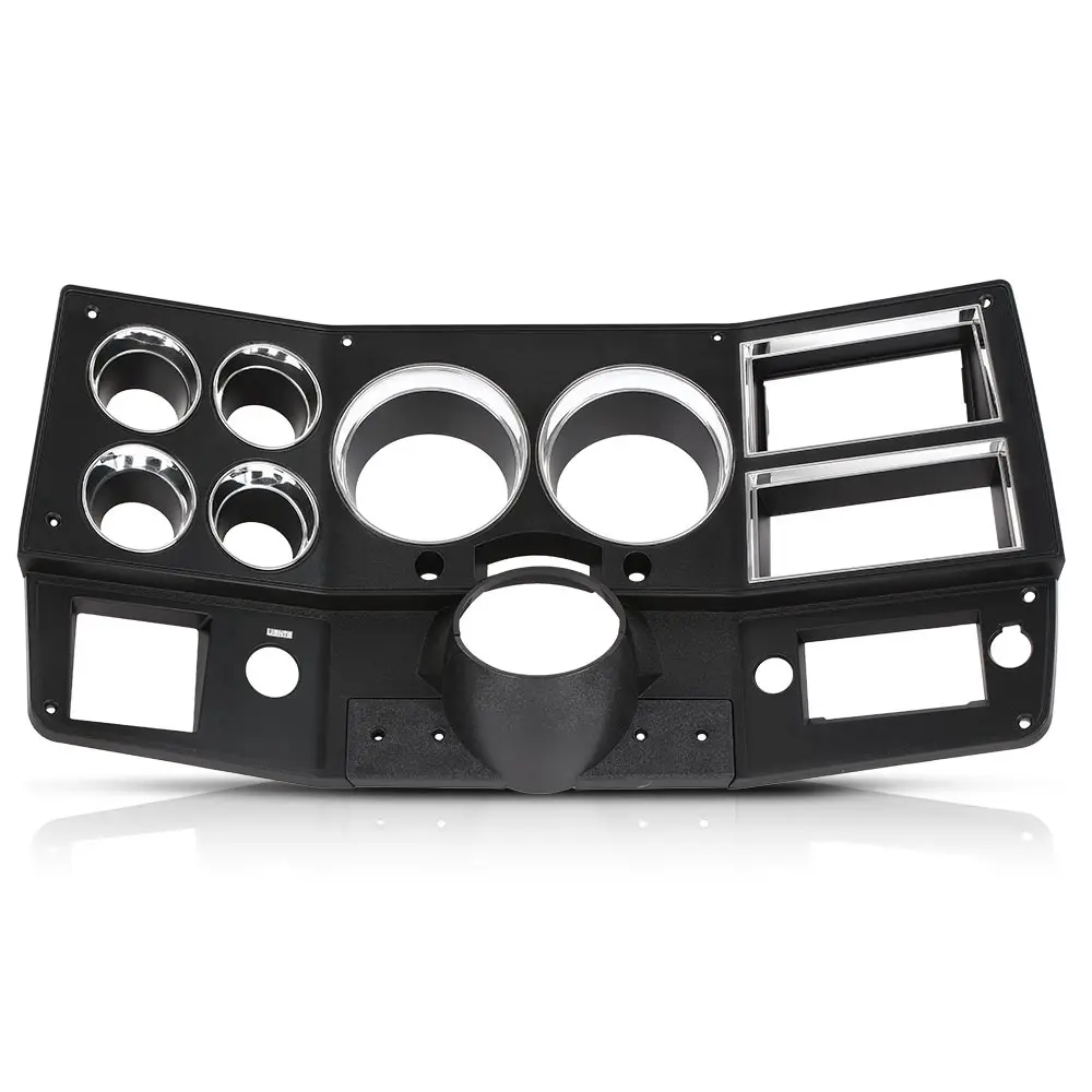 

Dash Bezel W/ A/C W/ Lower Column Cover Black Fit for 1984 -1987 Chevrolet Gmc Truck Replaces Gm # 14057869