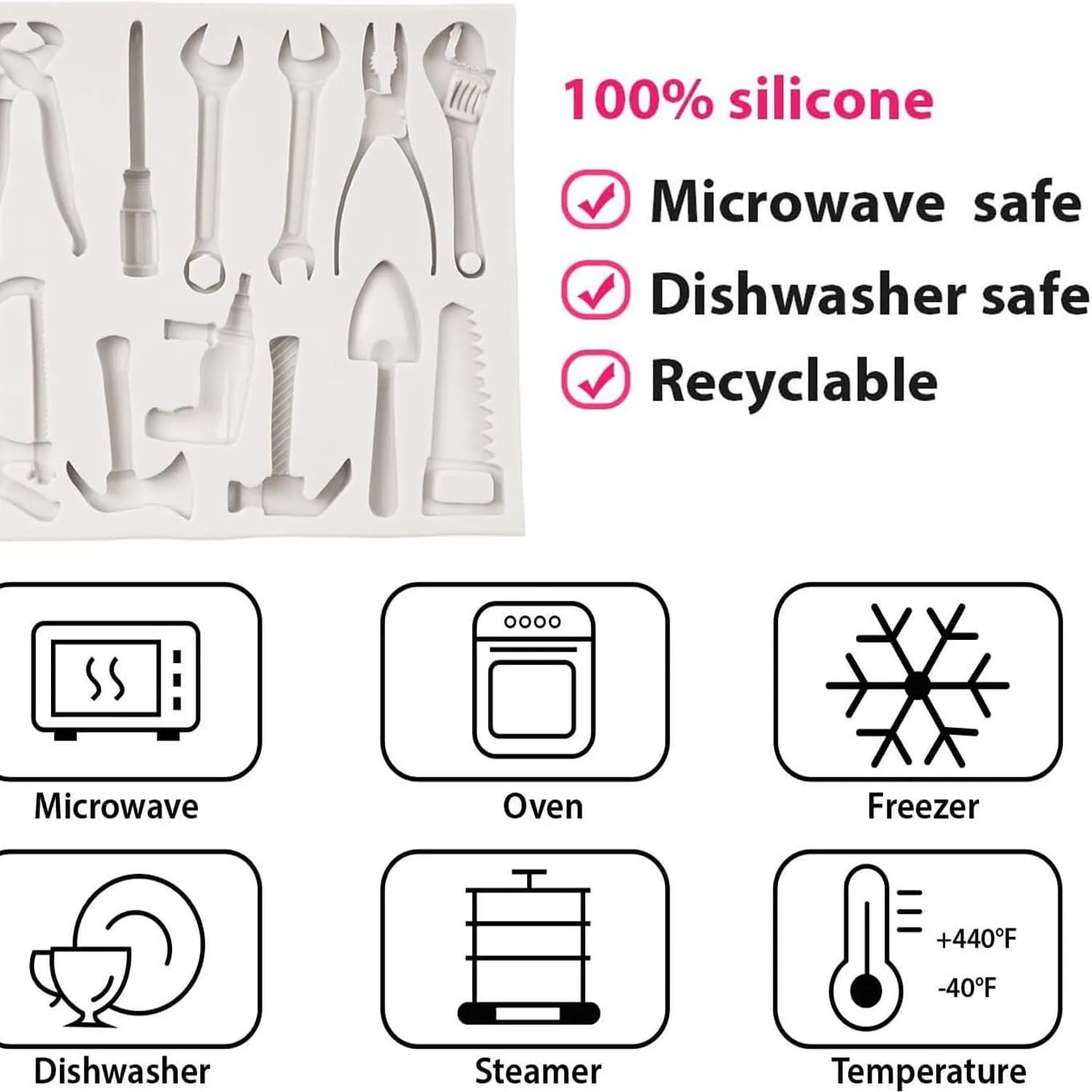 أدوات البناء قوالب السيليكون فندان قالب الشوكولاته اليدوية لتزيين الكعكة قطاعات الكب كيك بوليمر كلاي كاندي السكر الحرفية #5