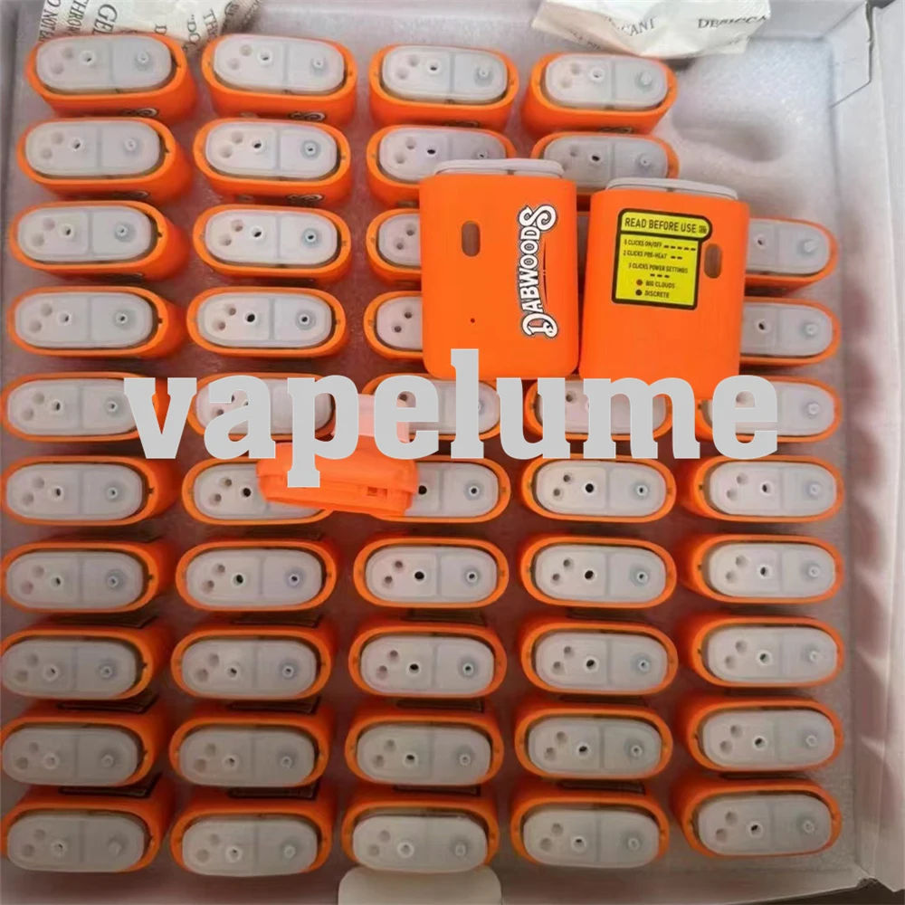 1000 ملغ فارغة Dabwoods المرذاذ نوع C تهمة السجائر الإلكترونية القرون خراطيش بطارية صندوق تخزين أكريليك حاوية الورق تخصيص #5