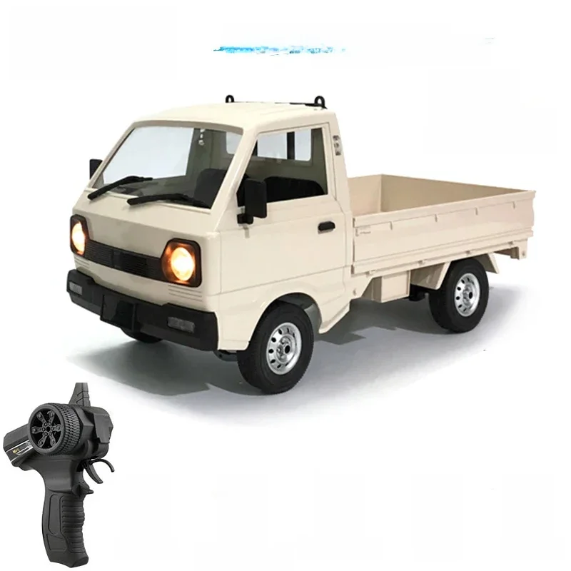 WPL D12 1:10/1:16 RC AUTO Simulatie Drift Klimmen Truck LED Licht Haul Cargo Afstandsbediening Elektrisch Speelgoed voor Kinderen - afbeelding 2