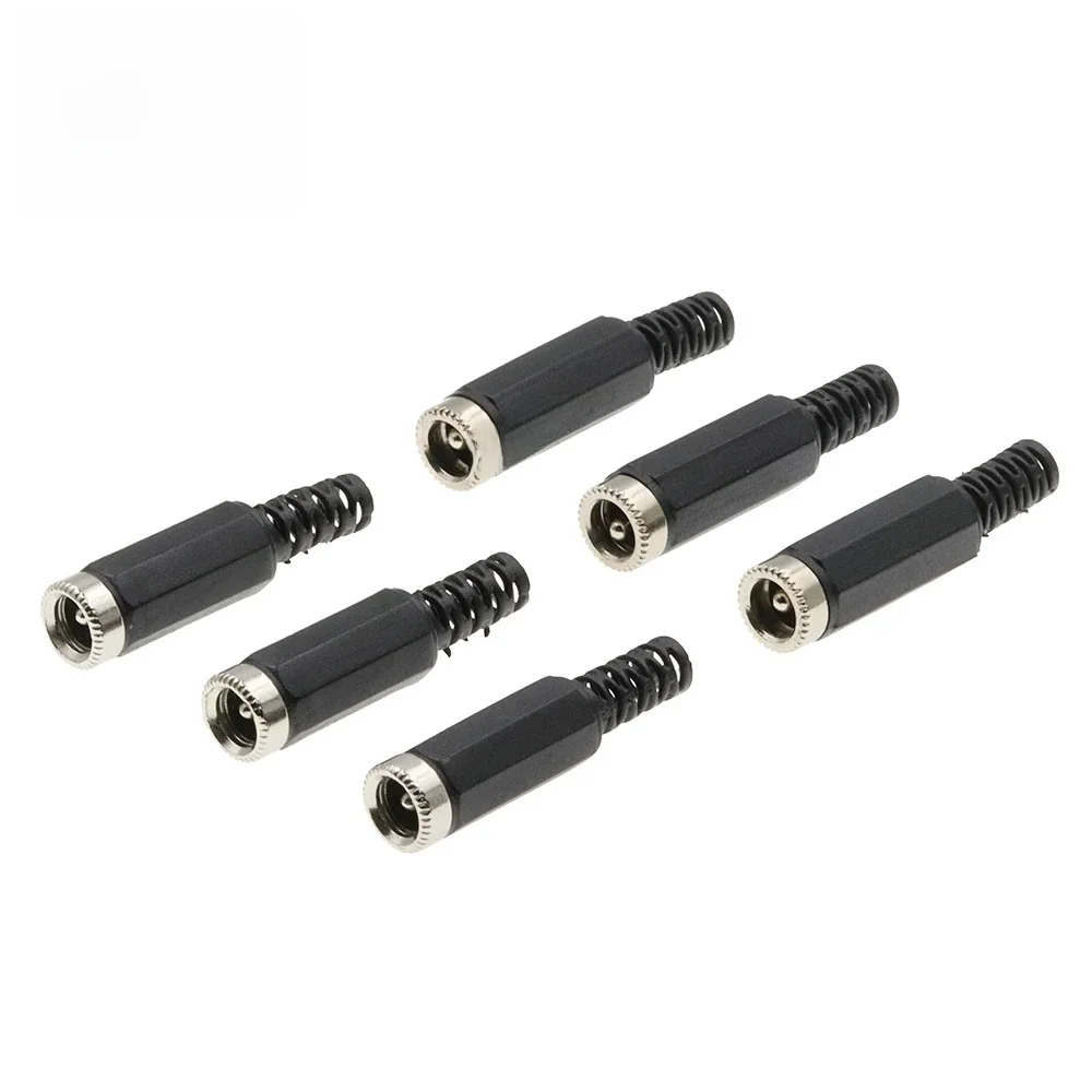10 sztuk żeńskie wtyczki zasilania prądem stałym gniazdo adaptera złącze 2.1/2.5mm x 5.5mm do narzędzia do naprawy gniazd 5.5*2.1mm 5.5*2.5mm — zdjęcie 2