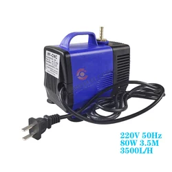 Bomba sumergible multifuncional de alta calidad, husillo de máquina de grabado y corte láser de 100W, 3,5 M, 3500L/H, entrada de CA 220V