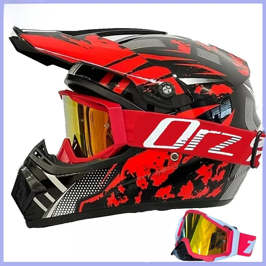 3D Off-road Mountain Full face motocross Motobiker dziecięcy kask klasyczny rower MTB kask wyścigowy motocykl zjazdowy kask rowerowy — zdjęcie 2