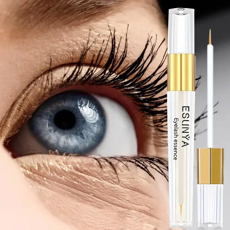 Siero nutrizionale rapido per ciglia Liquido naturale Potenziatore per la crescita delle ciglia Allungamento Soluzione nutriente Trucco per sollevamento ciglia più spesso