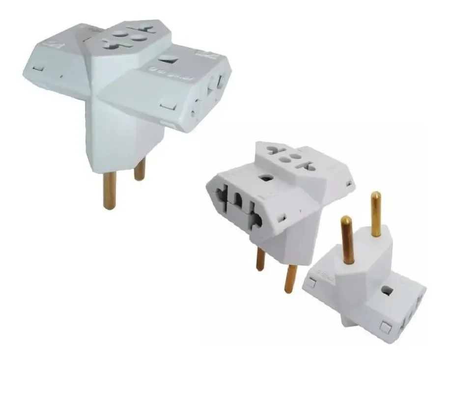 Adaptador Todos los enchufes Antiguo Nuevo Estándar Benjamin Modelo T