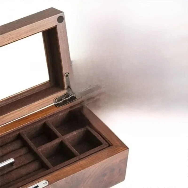 10 sztuk 90 stopni 30X33mm kąt drewniane pudełko obsługuje zawias dla małej drewnianej biżuterii etui na wino pudełko na zegarek drewniana pokrywa — zdjęcie 2