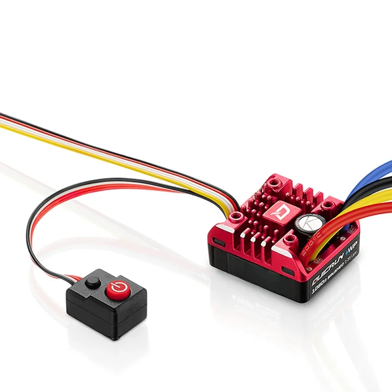 Nieuwe HobbyWing QuicRun ESC 1:10 1/8 Upgrade 1080 G2 Crawler Borstel Geborsteld WP 80A Elektronische Snelheidsregelaar 1/8 1:10 RC Auto - afbeelding 2
