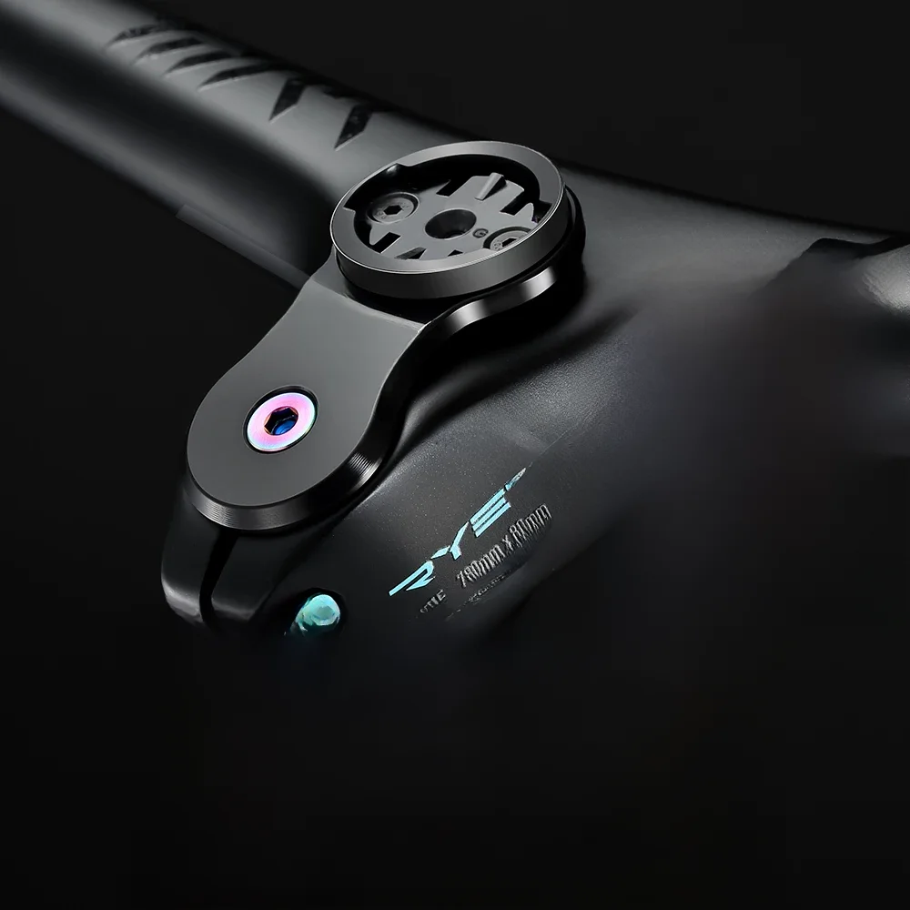AliExpress RYET MTB Handlebar Integrated Computer Headset Cap Cover with Mount Gramin Bryton Wahoo Computer Piezas Bicycle Alloy