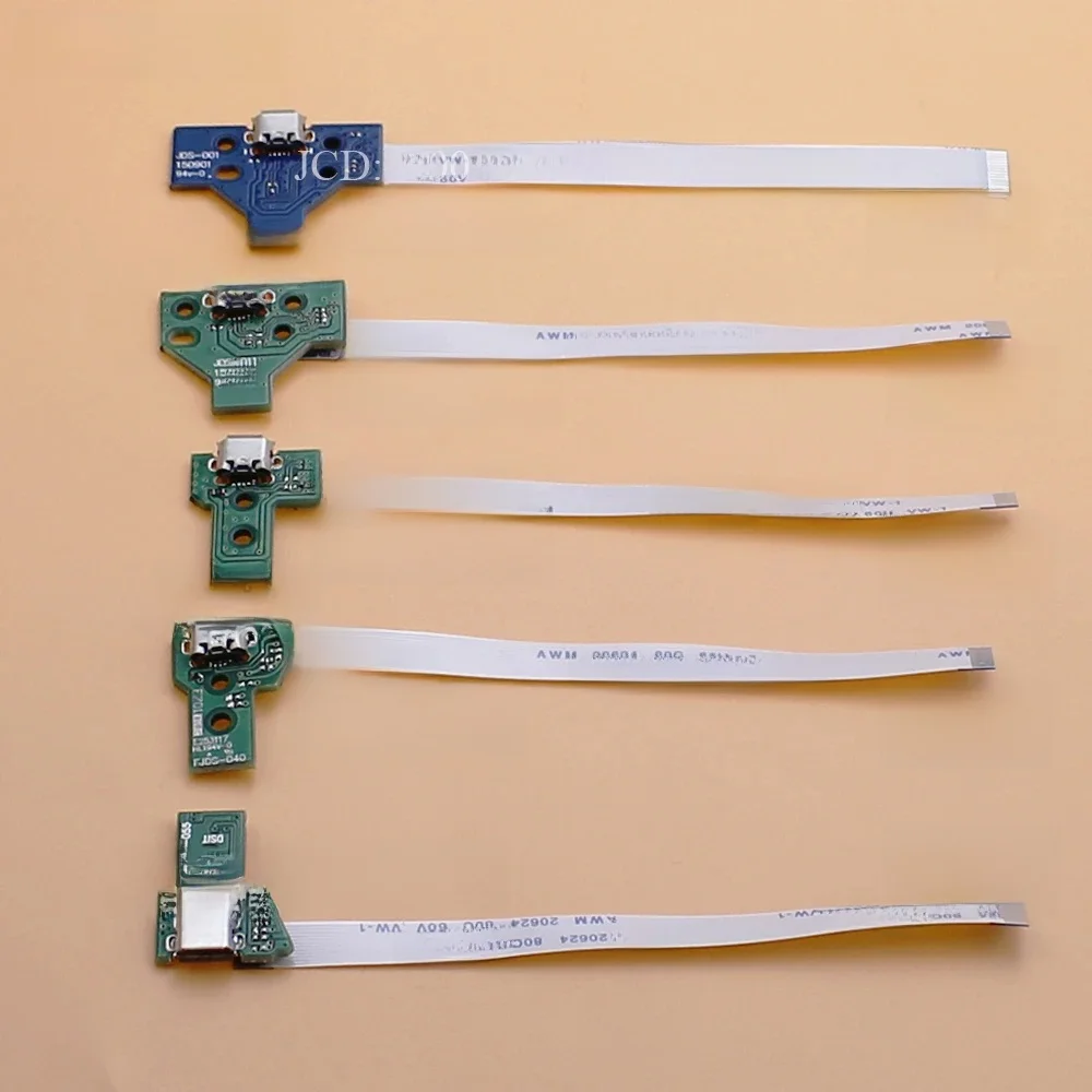 Pour contrôleur PS4 carte de chargement Micro USB Port prise jack Dock 12 broches 14 broches JDS 001 011 030 040 055 câble de connecteur