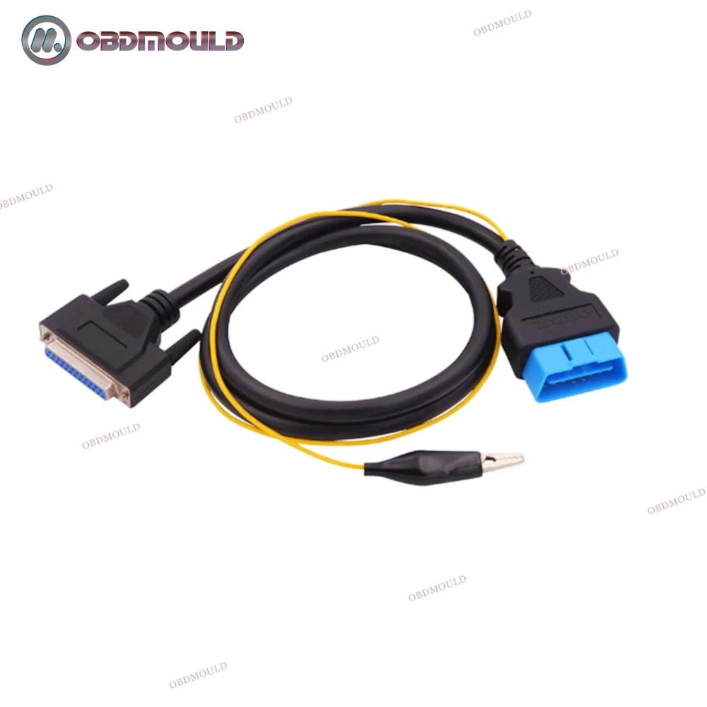 Cabo OBD para programador de chave de carro CGDI ProgBMW Cabo de conexão OBD2 de 16 pinos