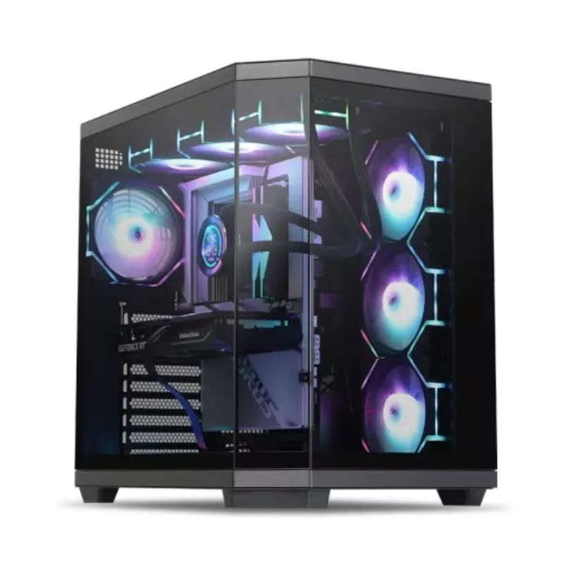 Dark Flash darkFlash DQX80 ARGB BTF Computer PC Case (Black)