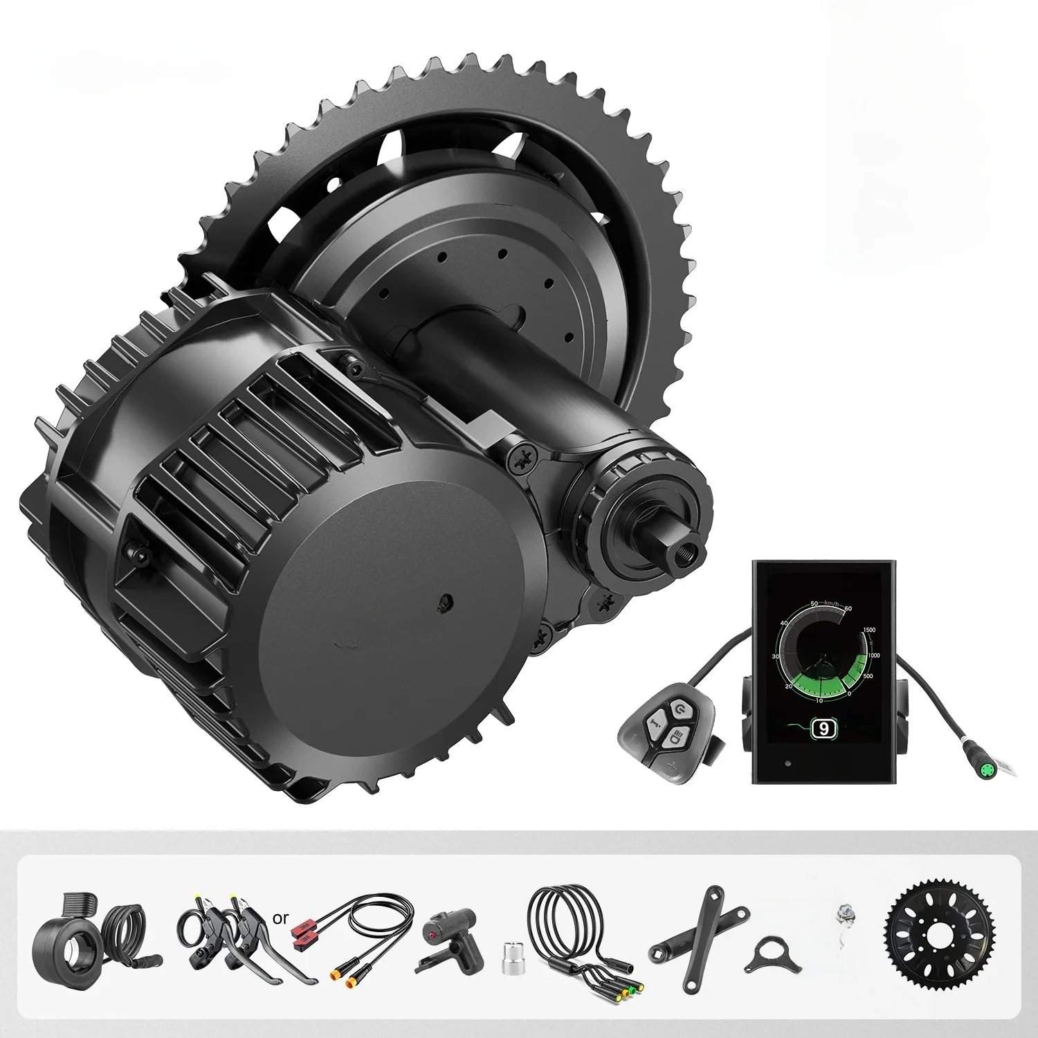 AliExpress CONHISMOTOR Bafang G320 48V 52V 1000W BBSHD UART  Mid Drive Motor Conversion  Kits with Integrated Controller BB 68mm 100mm 120mm for Ebike