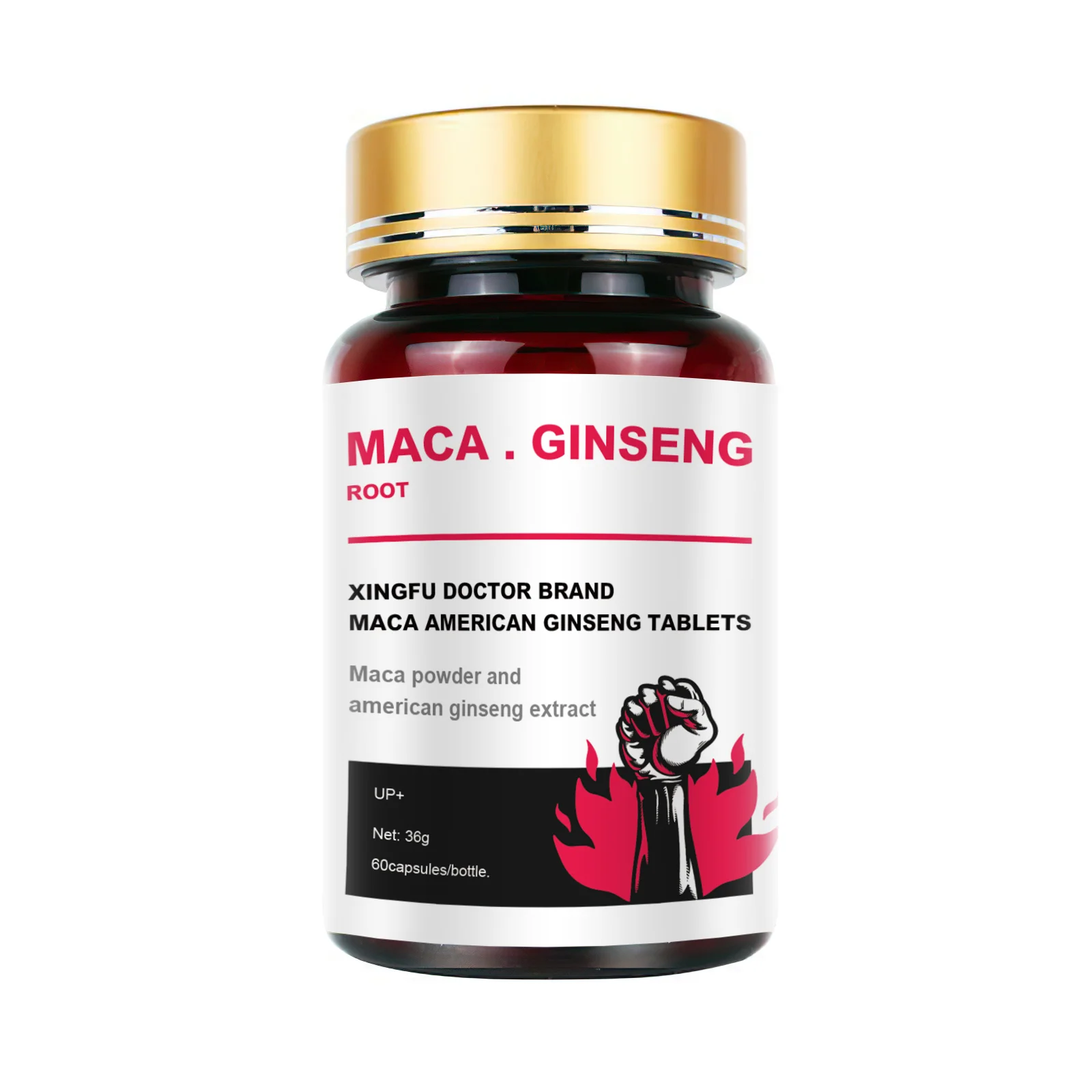 Black Maca for Men and Women, Relieves Fatigue, Improves Fertility, Improves Endurance, Improves Immunity, Natural Maca Pills