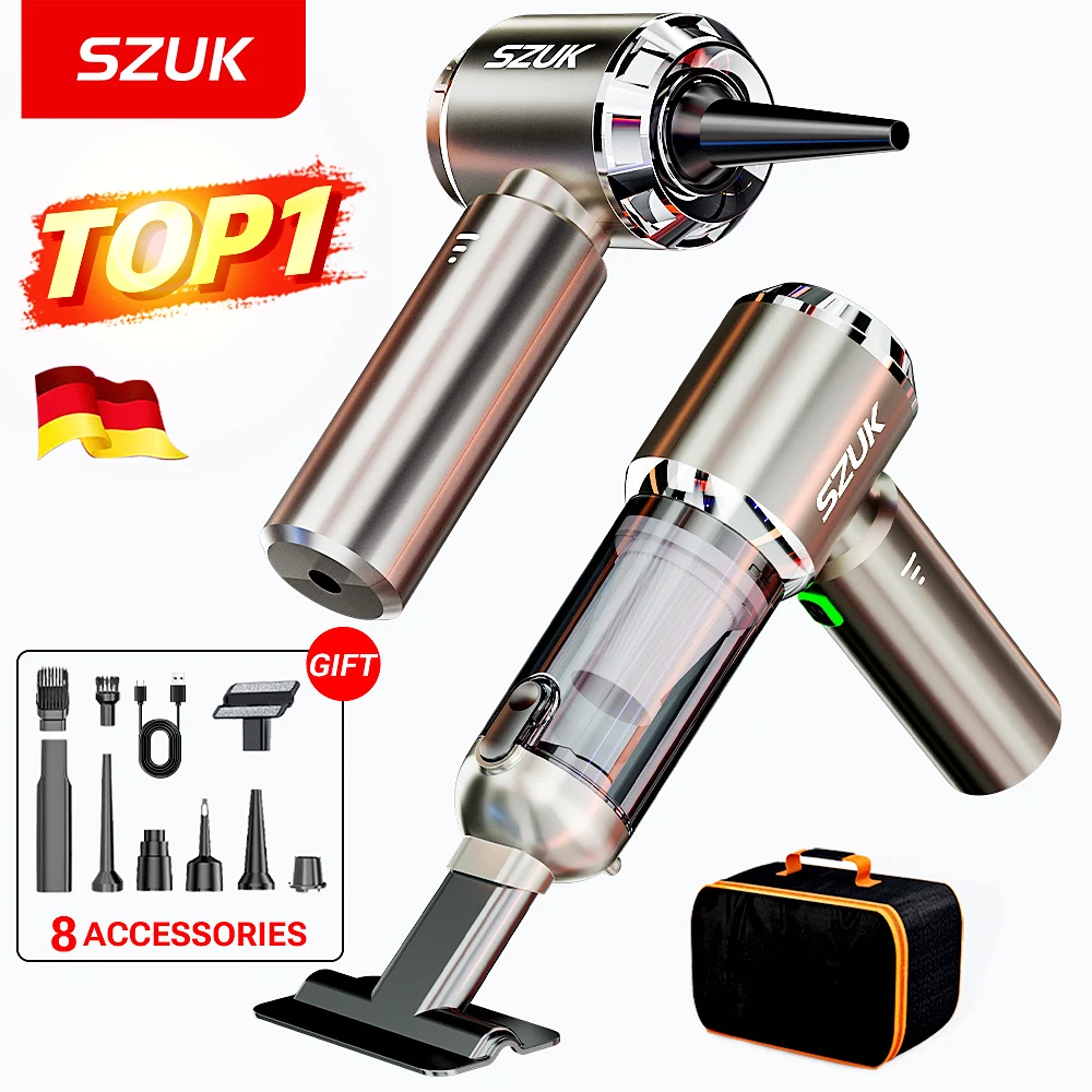 SZUK 985000PA Car Vacuum Cleaner Car Cleenar Cleaning  Portrble Haadheld Wireluss Sticong Sucteon Machine Car Vacuum Cleaner