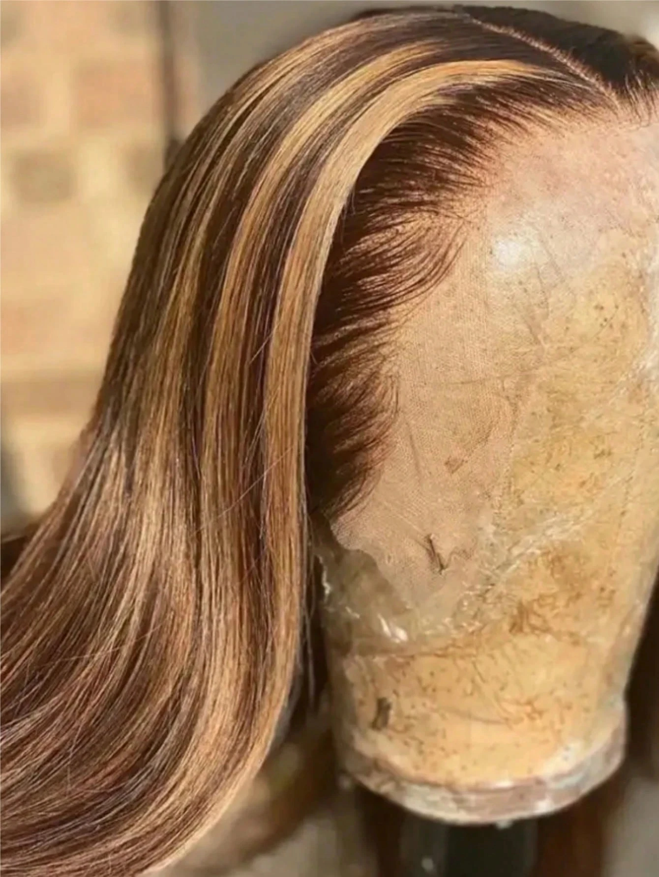 

40 Inch Highlight Ombre Bone Straight Human Hair Wig Colored 13x6 HD Lace Frontal Wig 360 Full Lace Front 100% Human Hair Wigs