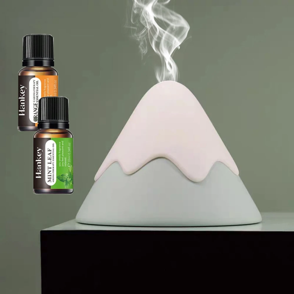 

2 Bottles of Essential Oil Diffuser Soundwave technology Aromatherapy Humidifier Adjustable Mist Mode Waterless Auto Shut Off