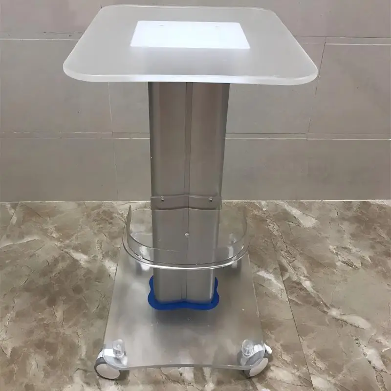 2026 Acrylic Rolling Trolley Beauty Machine Storage Cart Acrylic Material Bracket Trolley Use For Spa Salon Beauty Clinic