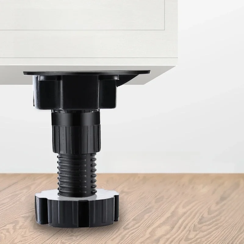 Adjustable Height Cupboard Foot Cabinet Leg 6cm~15cm,for Furniture Cabinets Table Table Leg Heavy Duty Cabinet Levelers