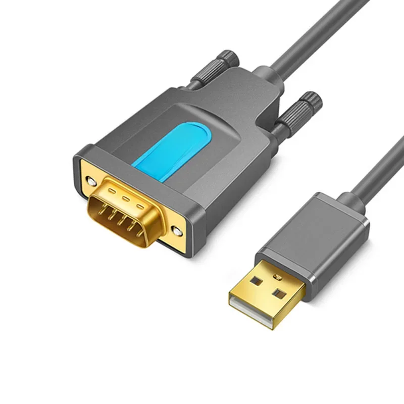 Jasoz USB TO RS232 COM Port Serial Cable Adapter PDA 9 DB9 Pin Prolific PL2303 dla Windows 7 8.1 10 Vista Mac OS USB RS232 COM — zdjęcie 2