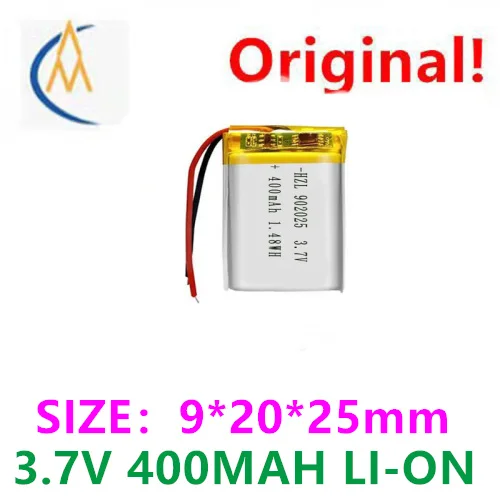 buy more will cheap New Full Capacity 3.7V Polymer Lithium Battery 08460 415MAH Cylindrical Polymer Rechargeable Battery Durable