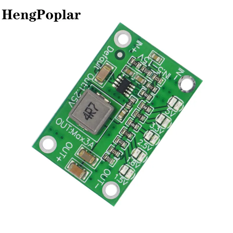10pcsCA1235 Adjustable Power Module CA-1235 Buck Power Module 1.25V 1.5 1.8 2.5 3.3 5V Output 5-16V Input Step-Down Power Supply