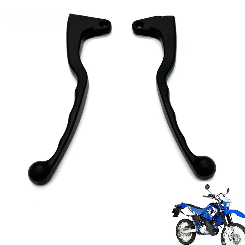 1 paire de leviers de frein d'embrayage de poignée de moto pour Yamaha DT125 DT MX 100 125 175 360 400 RD 125 200 250 350 400 levier