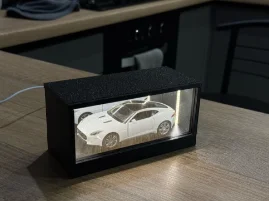 LED Garage Key Holder - Box Shape photo review