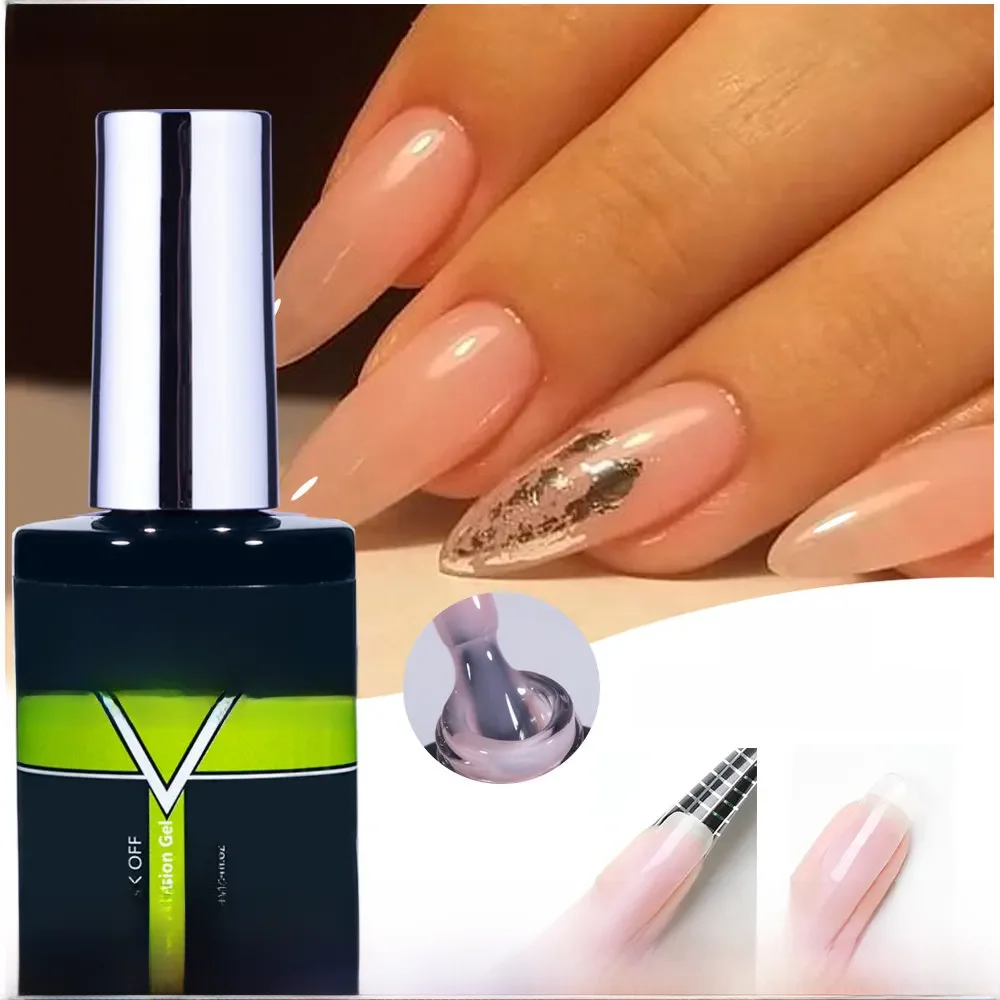Tinovo Uno 41 Farben Builder Nagel Gel in EINE Flasche Faser Gel für Extensions Semi Permanent UV