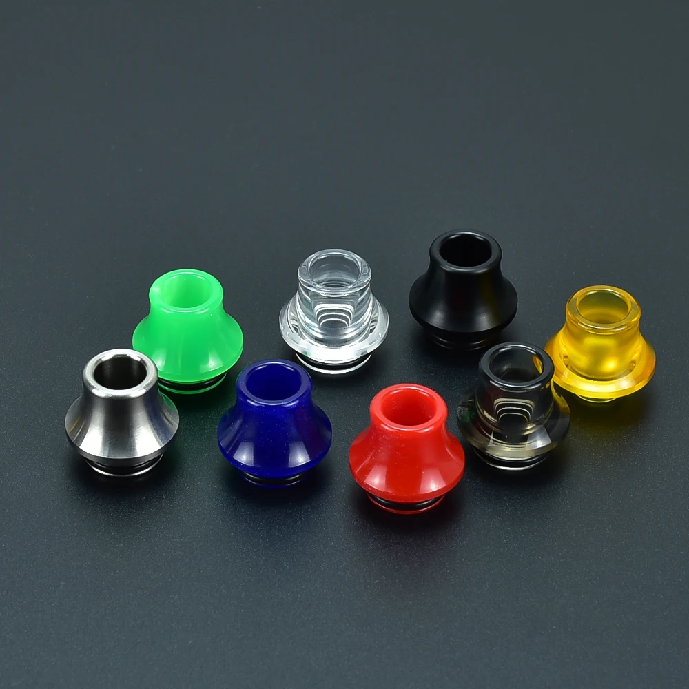 Wolfcoolvape Phong Cách 810 Nhỏ Giọt Đầu 510 Nhỏ Giọt Đầu Chất Liệu Nhựa Cho Zeus X Rta Taifun Gt5 Rta Thả V1.5 Rda