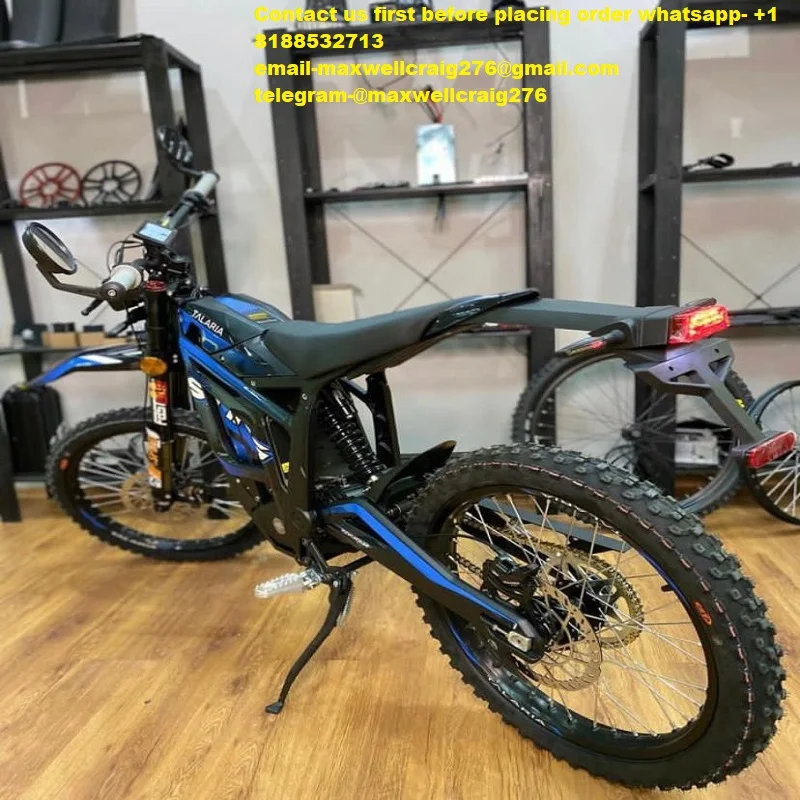 

ШАРПИ! Массивный! Новое поступление, оригинальный 2024 Talaria X3 Road Legal Dirt Bi-ke 60 В 40 Ач Talaria xxx 6000 Вт