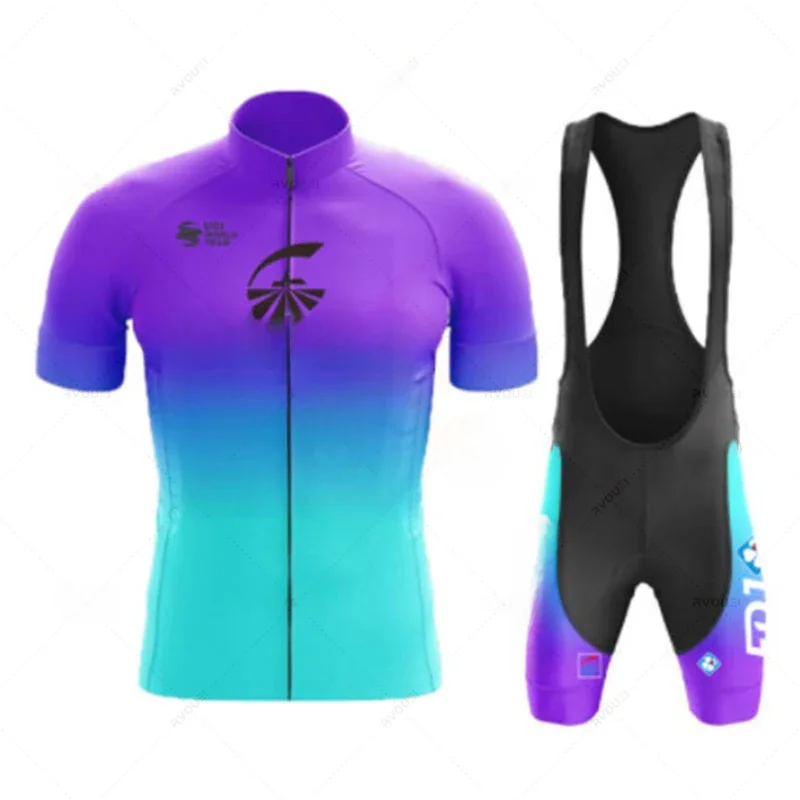 AliExpress NONE Fdj Team Cycling Jersey Set for Men, Cycling Clothing, MTB Bike Clothes, Uniform, Bicycle Suit, New, 2024