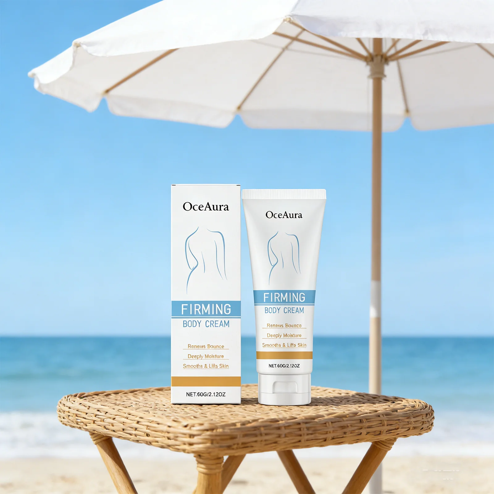 

OCEAURA 60G Укрепляющий крем для тела, глубокое увлажнение, разглаживает и подтягивает, осветляет, тонкая текстура легко наносится без ощущения тяжести.