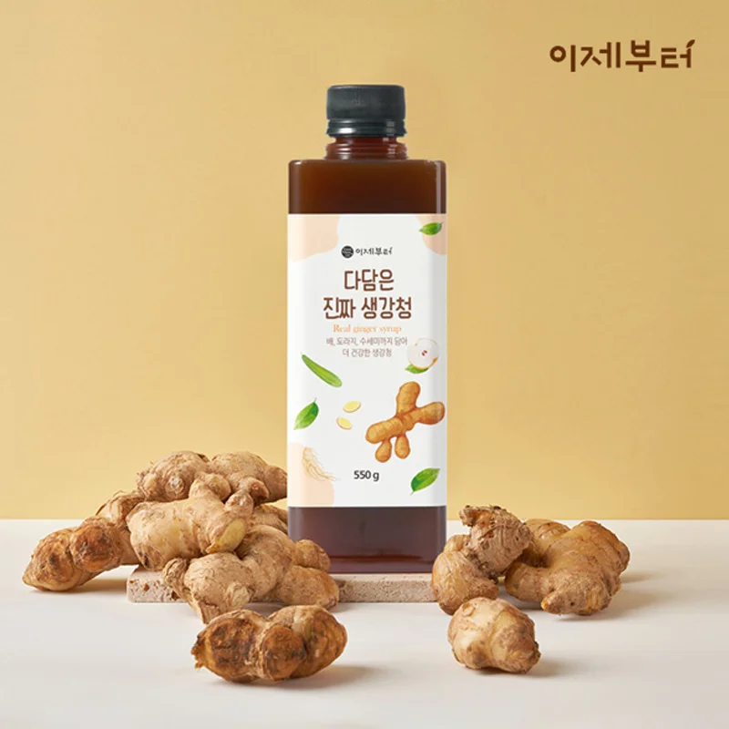 [From now on] 550g x 1 bottle of real ginger Blue