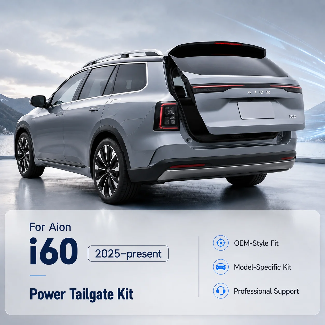 For Aion i60 AY5 2025-Present Car Automatic Lifting kit Opening Trunk Intelligent Electric Lift Tailgate