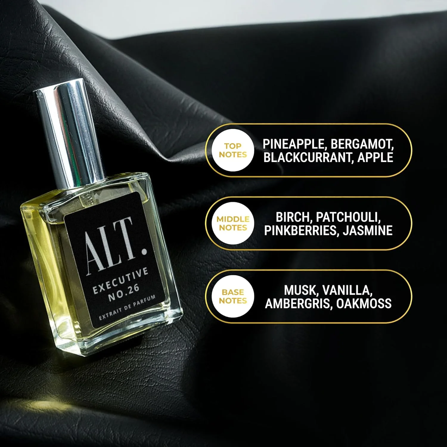 ALT. FRAGRANCES Executive No. 26 Extrait de Parfum Men Inspired by Aventus Creed Men Perfume 60ml view 3