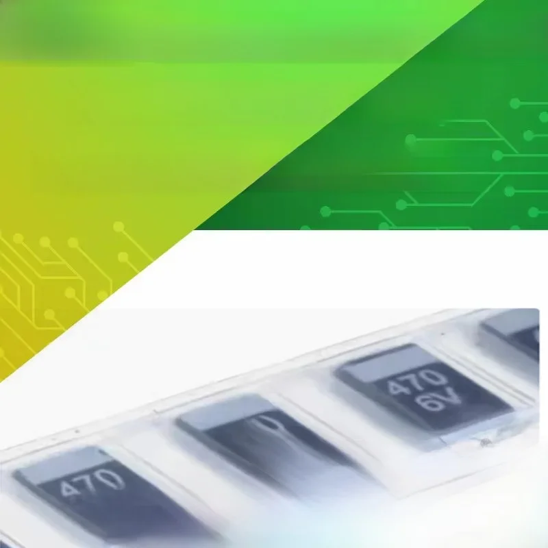 Oryginalny 20 sztuk 6.3V470UF 477 470UF 6V D7343 kondensator tantalowy — zdjęcie 2