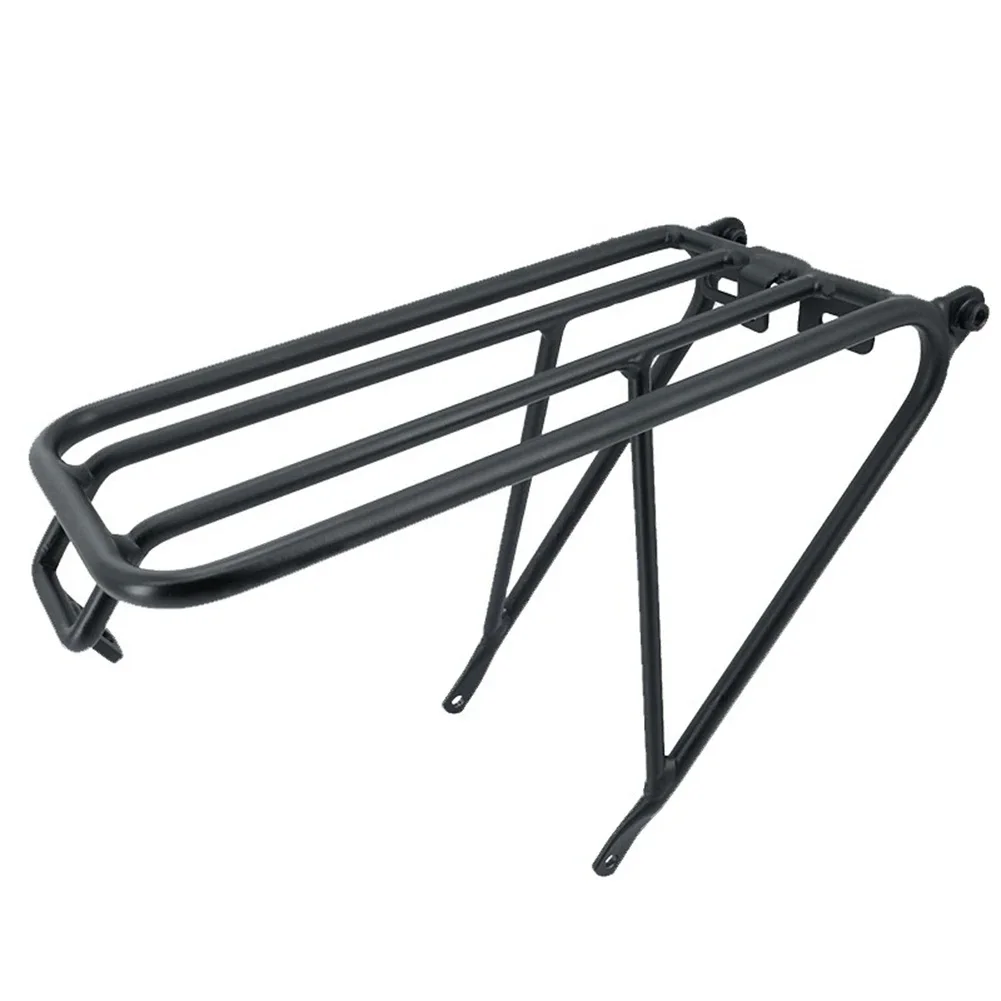 AliExpress NONE For Brompton Folding Bike Standard Rack for 3Sixty Brompton Standard Rear Rack Bicycle Shelf Accessories,Black