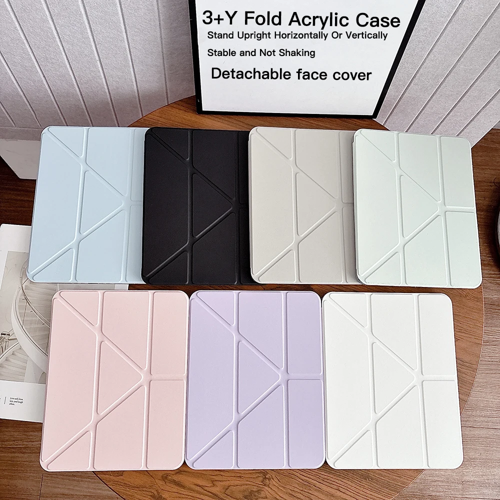 Image of Abnehmbare Schiebehülle für iPad A16 11./10. Generation, für iPad Pro 11, 13, Air 11, Air 4/5, 10.2, 7./8./9. Generation, Mini 6/7, mit magnetischer Schnalle