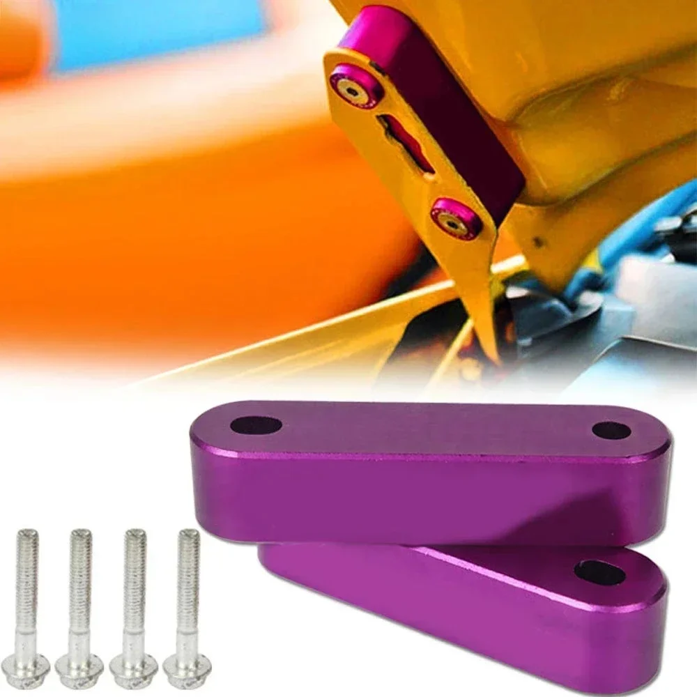 Zestaw podkładek dystansowych do maski z aluminium billet do Hondy Civic CRX 88-00 i Acura Integra 90-01, akcesoria samochodowe — 2