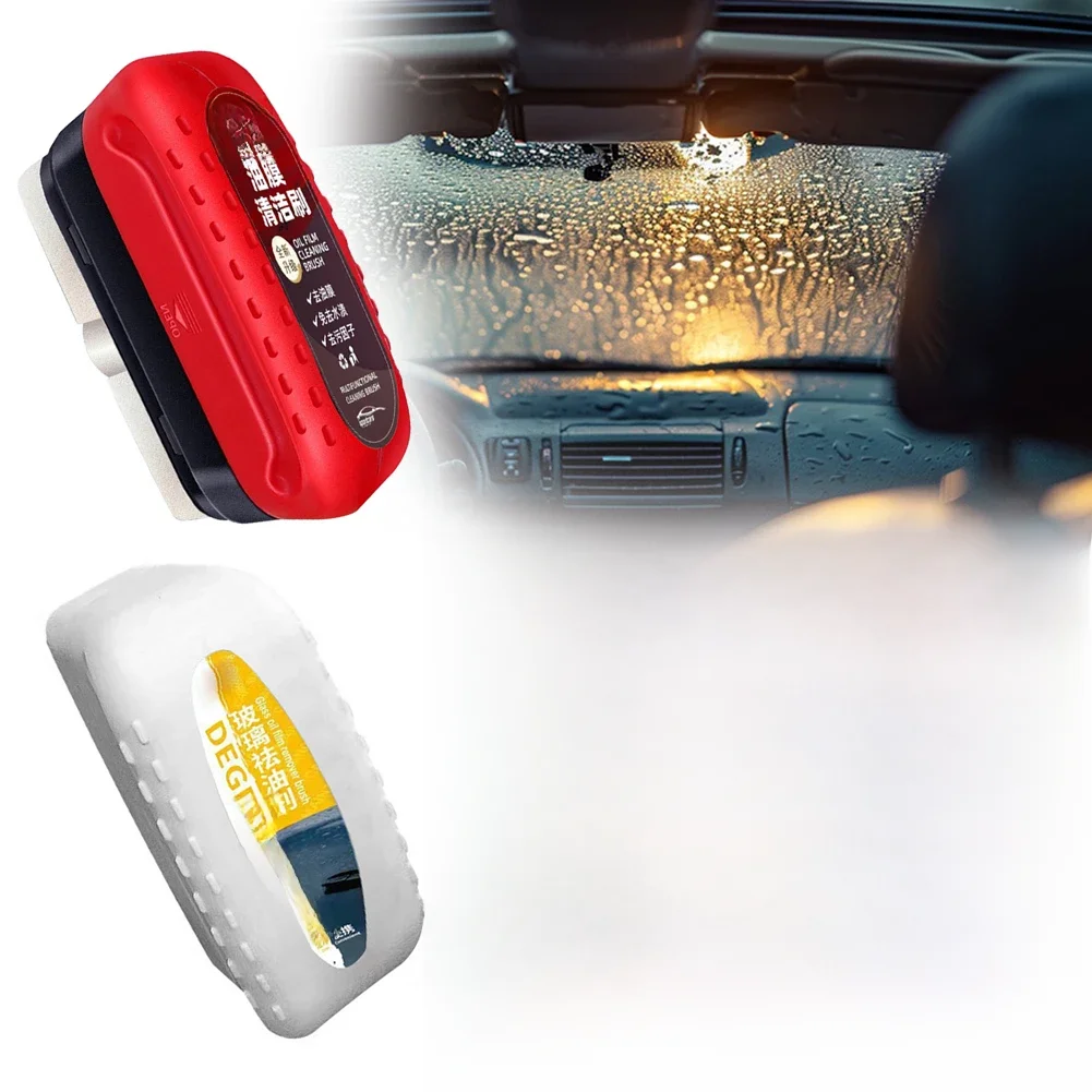 Car Home Glass Oil Film Remover Glass Cleaning Board Compound Windshield Cleaner Window Auto Detailing