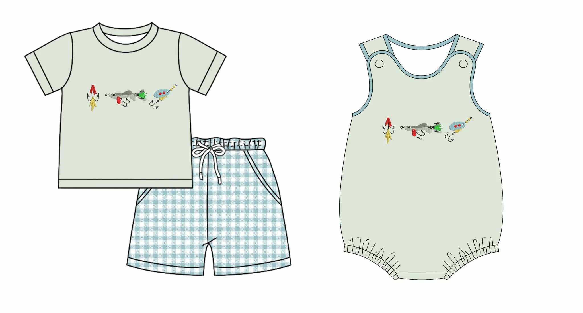 Fishing Print Toddl… - image