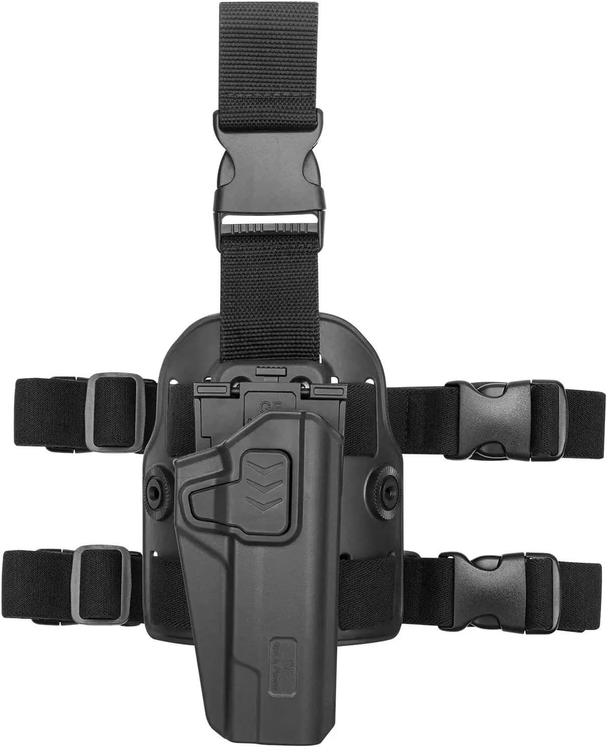 1911 Drop Leg Holster Level II Tactical Thigh Holster Fits Colt-Elite 1911 Force/Kimber 1911/ Springfield 1911 Full Size Right