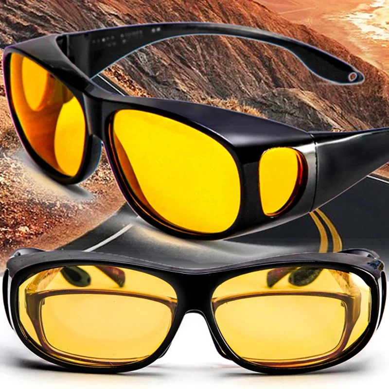 AliExpress Anti-Glare Night Vision Driver Goggles Fashion Sunglasses Cycling Goggles Night Driving Enhanced