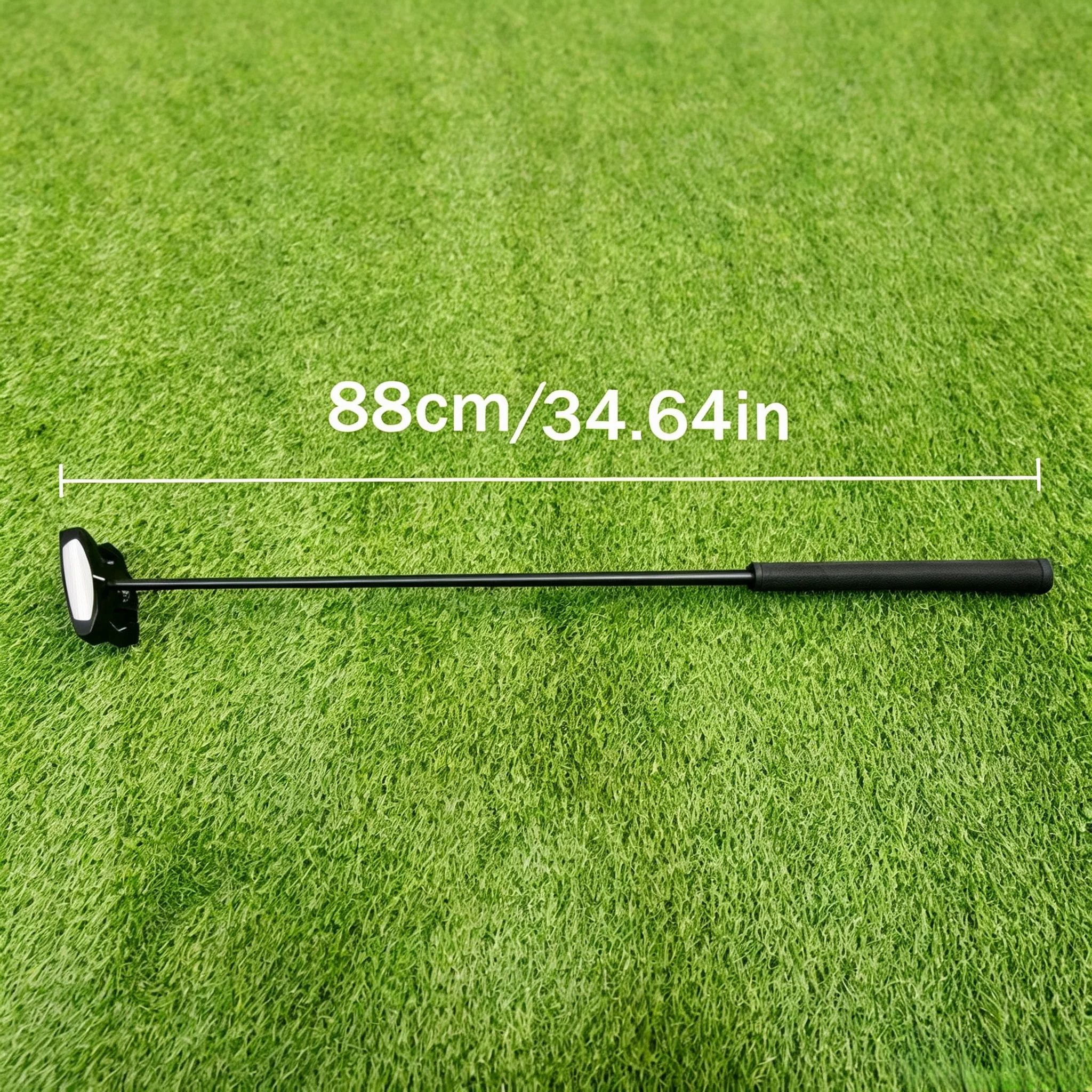 Stylish, high-quality scorpion-shaped golf fairway wood with a black carbon fiber shaft, rubber grip, and black head cover. A modern golf club for men that helps improve hitting distance