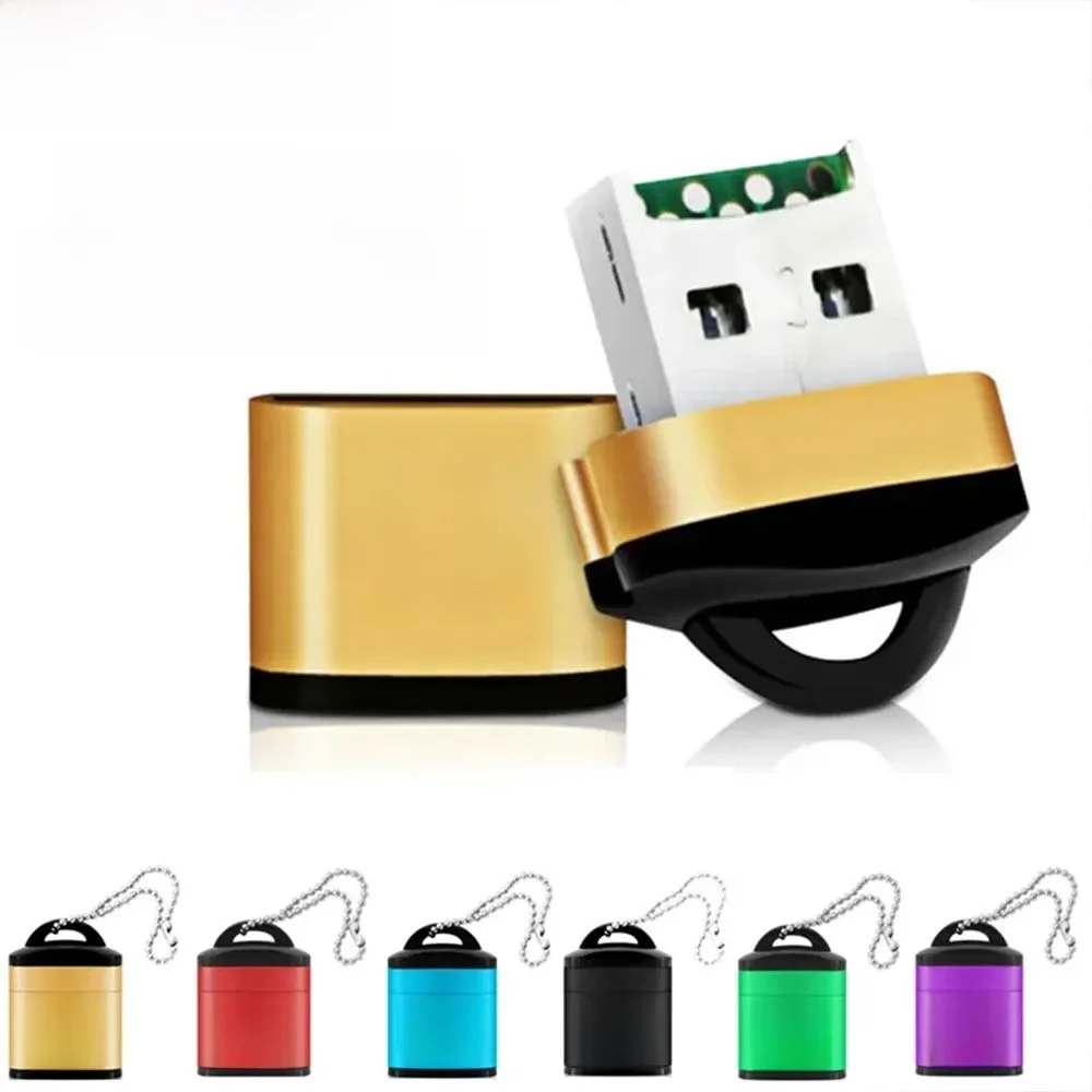 NNBILI Mini USB do czytnika kart Micro SD TF USB 2.0 Czytnik kart pamięci do telefonów komórkowych Szybki adapter USB do laptopa Akcesoria — zdjęcie 2